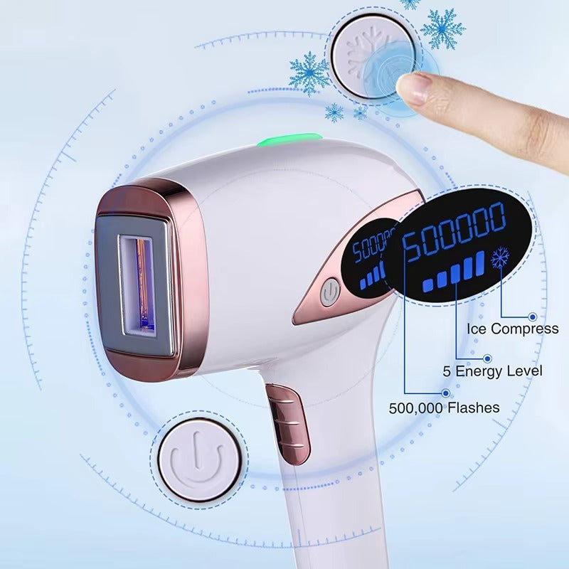 MlayT4 Laser Hair Removal IPL Laser Hair Removal ICE Cold IPL Epilation Flashes 500000 mlay IPL Hair Removal Painless for women