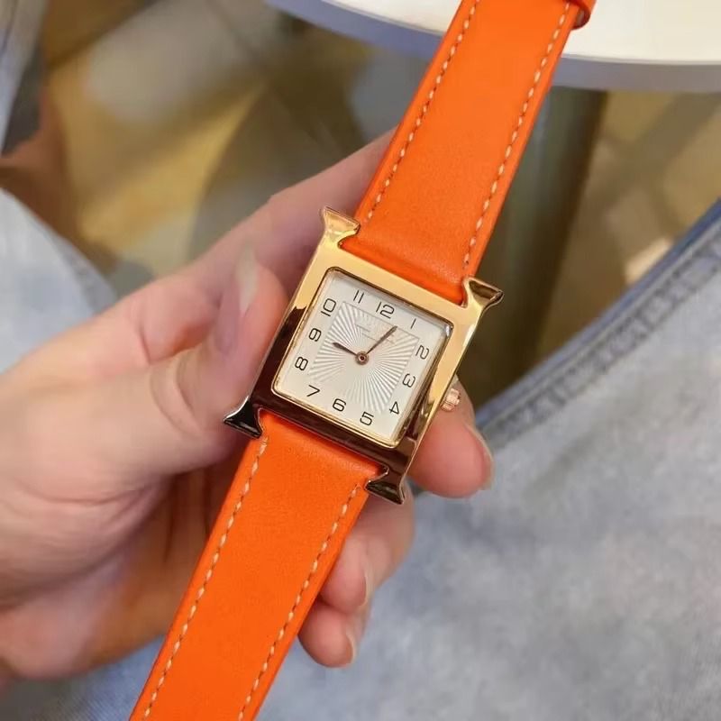 2025 Top Original Luxury Brand High Quality Quartz Watchs Women Classic Leather Simple Casual Wristwatches Clock