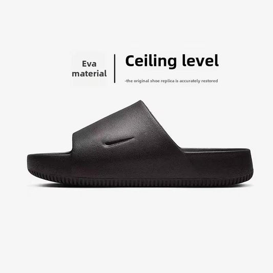 EVA Thick Bottom Slippers Women's Couple 2025 New Outdoor Casual Fishing Boat Slippers Half Drag Men's Slippers Indoor Use