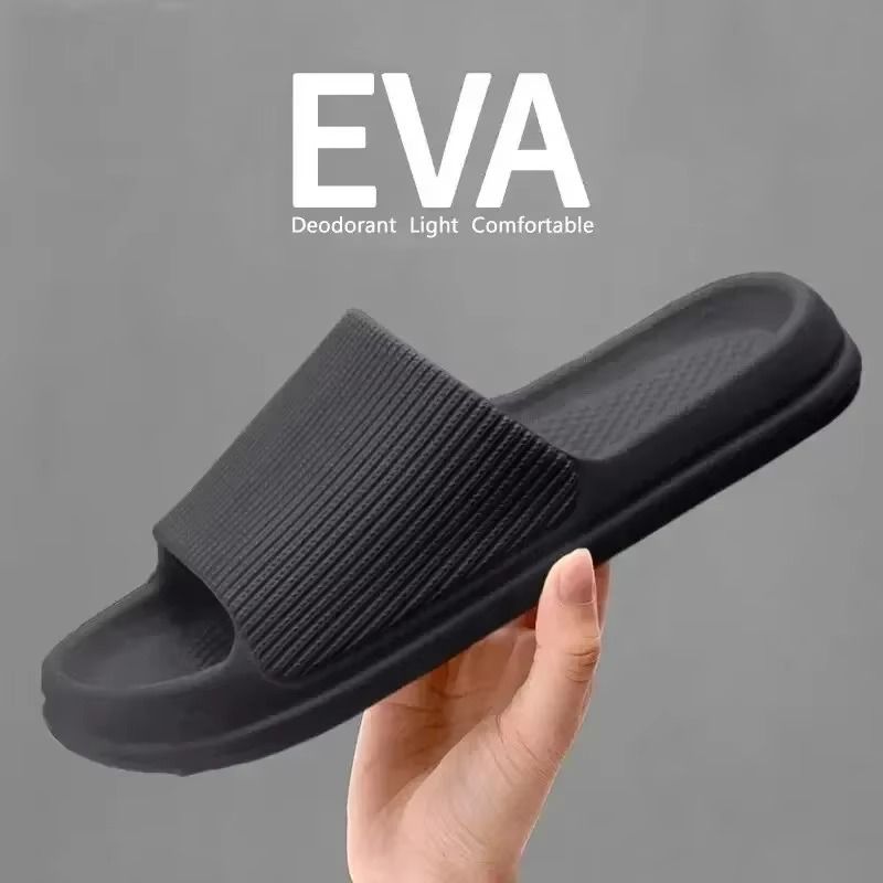 Ladies' Slippers Couple Soft Sole Massage Shower, Men's Waterproof Anti-Slip Sandals Indoor Outdoor Comfy Bathroom Shoes Women