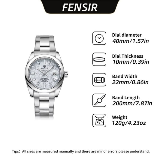 2025 New Popular Men's Watches Super Hot High Fashion Simple Business Quartz Watch For Men Meteorite Design Calendar Steel Watch