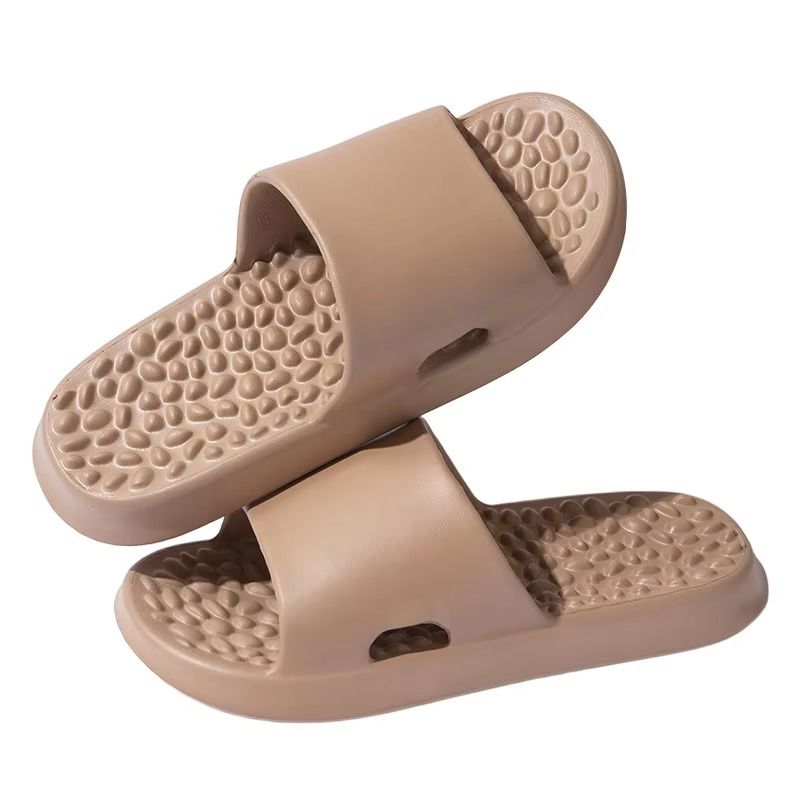 New Men Home Massage Slippers EVA Soft Thick Sole Couples Bathroom Non-slip Sandals Women Casual Comfort Shoes Beach Flip Flops