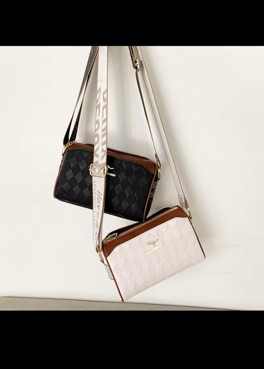 Luxury High Quality Women Messenger Bag Famous Designer Lady Shoulder Bags Fashionable Checkered Trendy Crossbody Bolsas Sac A