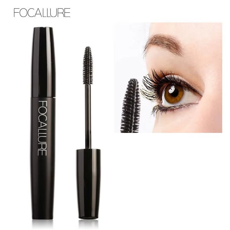 FOCALLURE Volume Mascara Lasting Styling Waterproof Quick Dry Black Curling Lengthen Long Eyelash Silk Eyelashes Extension