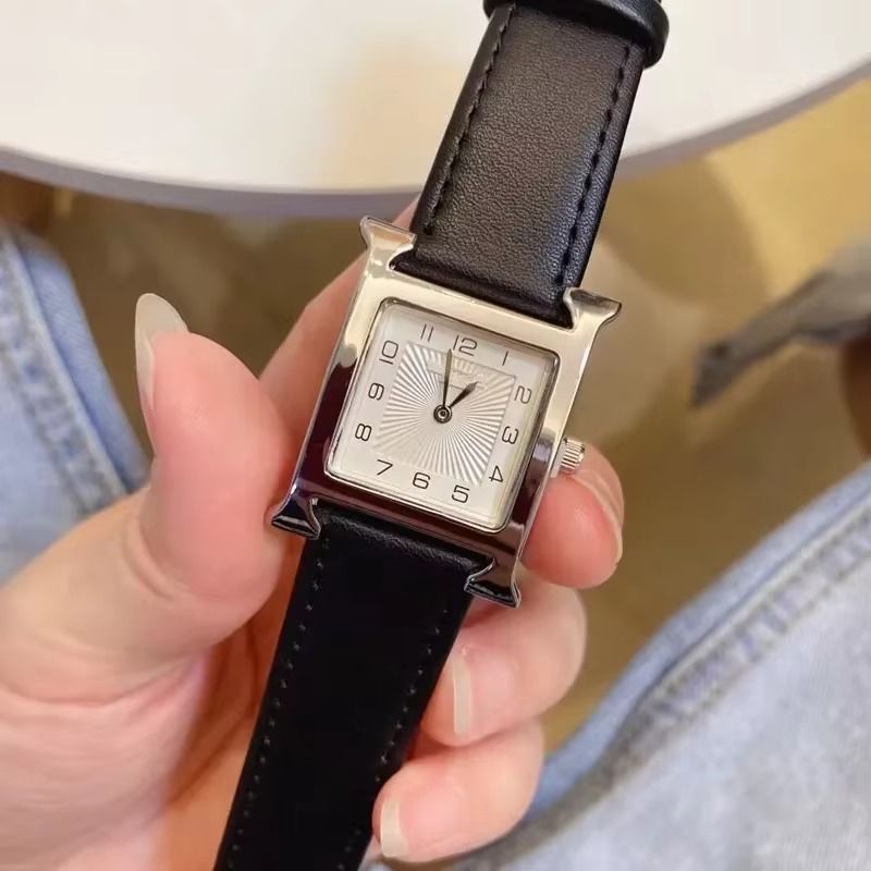2025 Top Original Luxury Brand High Quality Quartz Watchs Women Classic Leather Simple Casual Wristwatches Clock
