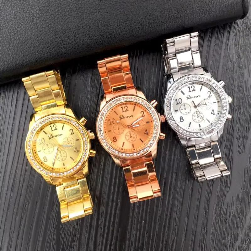 High Quality Women Quartz Crystal Luxury Watch Feminino Relogio Bracelet Wristwatch Casual Reloj Mujer Bayan Kol Saati