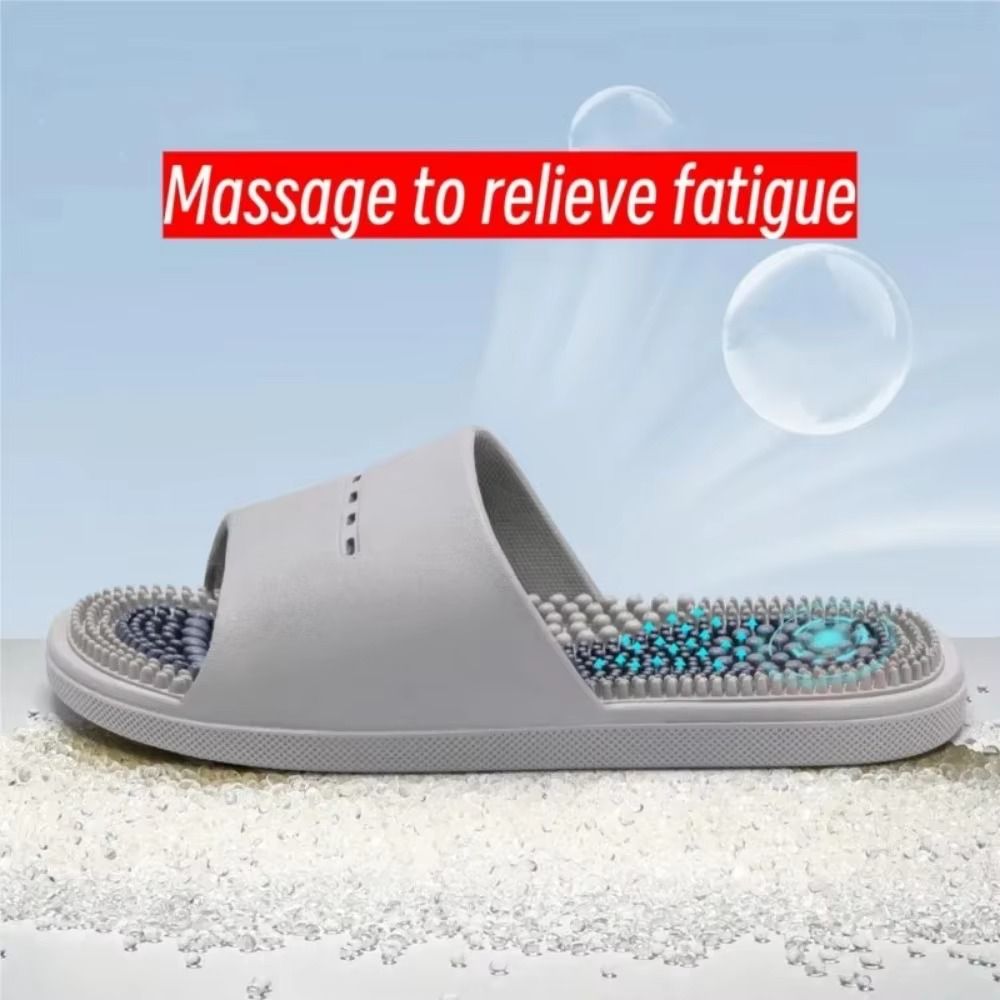 Massage Slippers for Women Men Summer Deodorant Non-slip Bathroom Sandals Casual Comfortable Relief Foot Acupressure Slippers