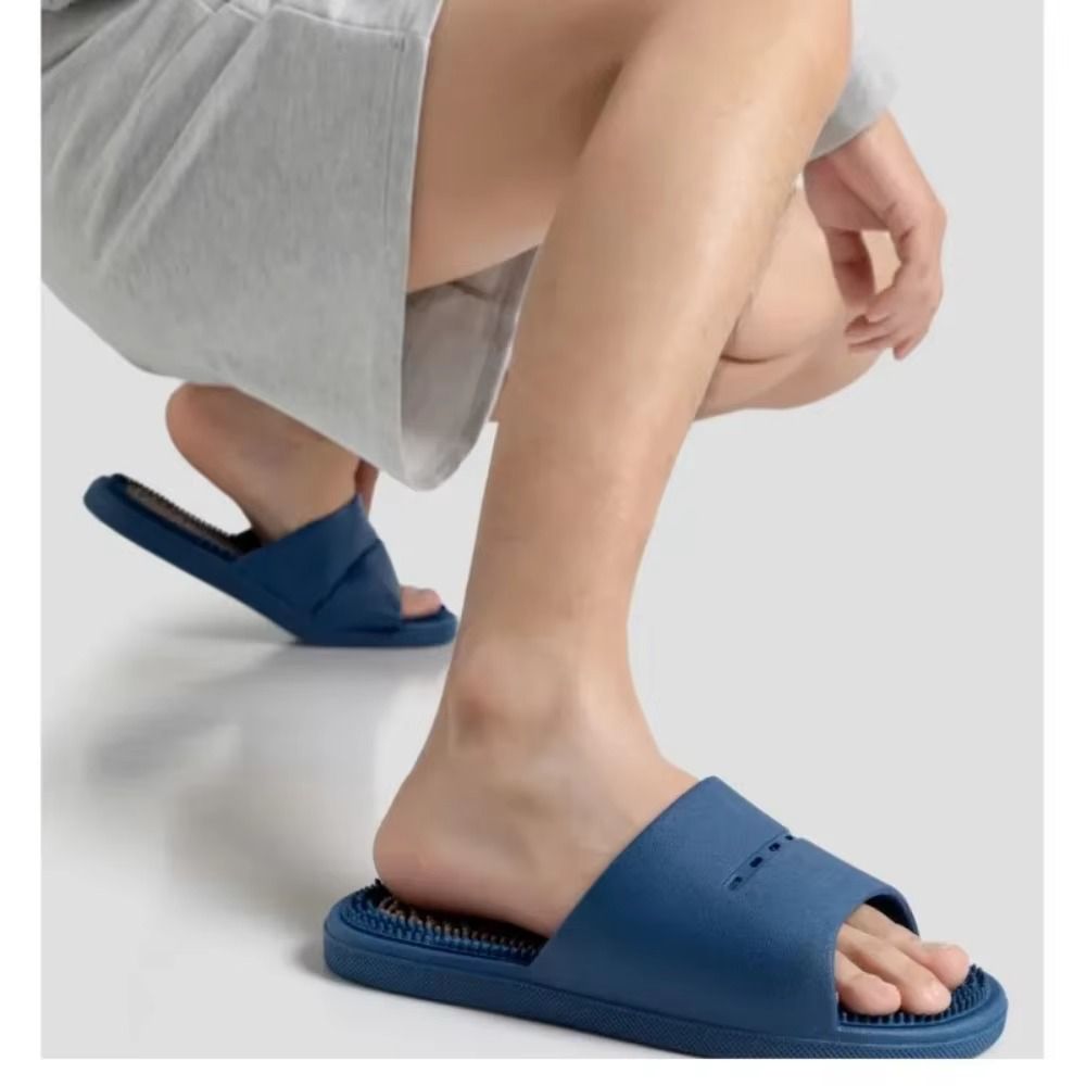 Massage Slippers for Women Men Summer Deodorant Non-slip Bathroom Sandals Casual Comfortable Relief Foot Acupressure Slippers