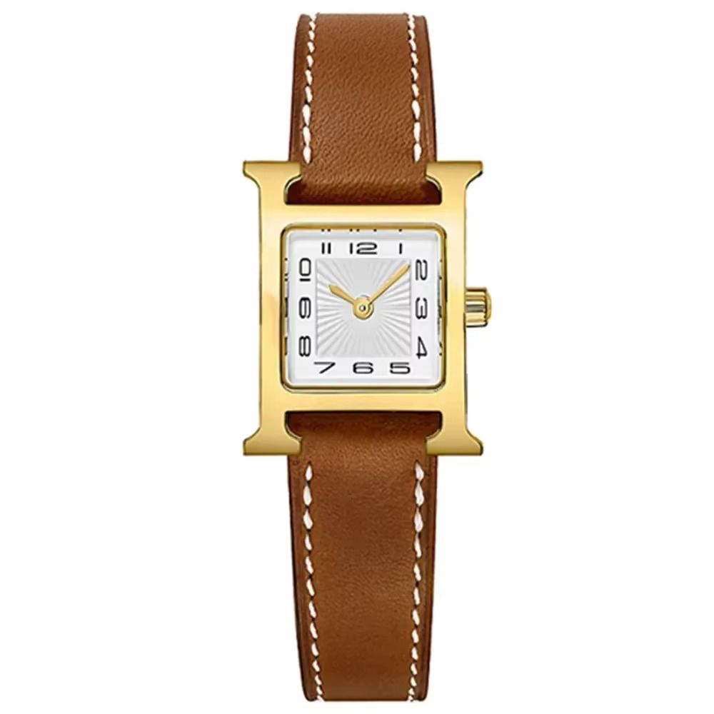 2025 Top Original Luxury Brand High Quality Quartz Watchs Women Classic Leather Simple Casual Wristwatches Clock