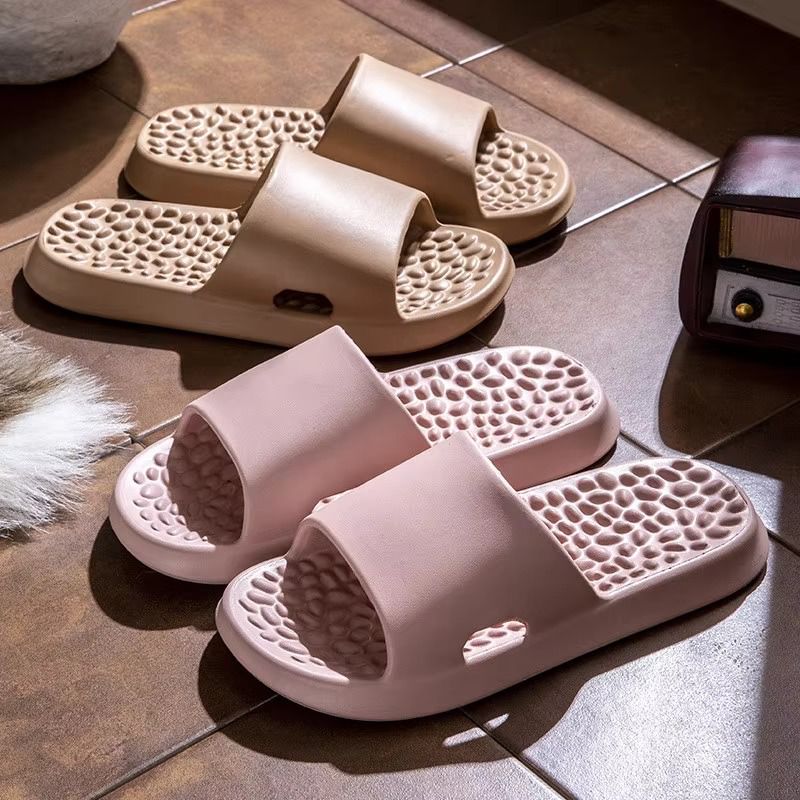 New Men Home Massage Slippers EVA Soft Thick Sole Couples Bathroom Non-slip Sandals Women Casual Comfort Shoes Beach Flip Flops