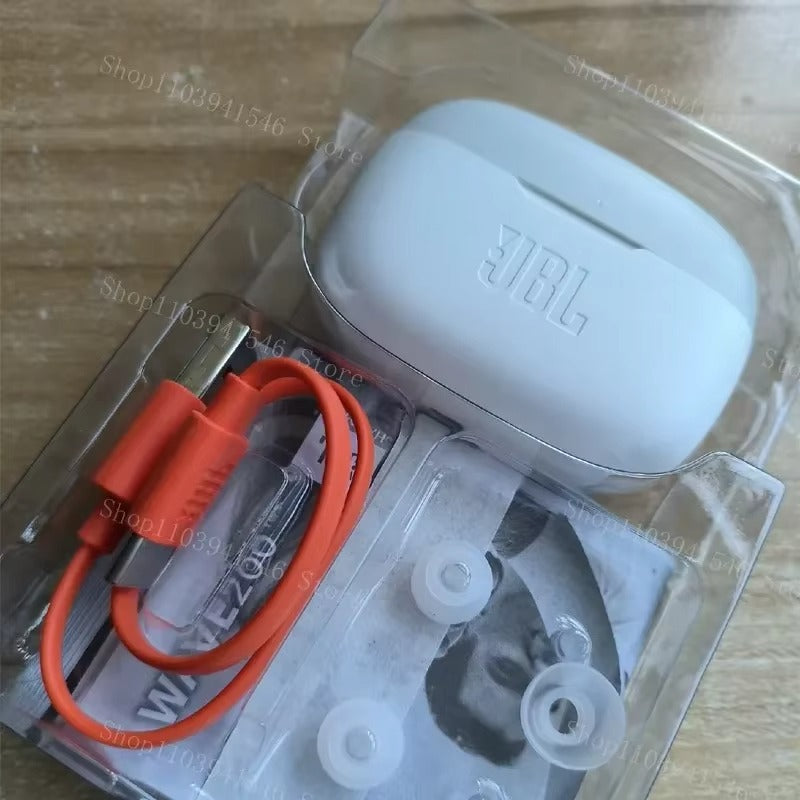 JBL WAVE 200TWS Wireless Earbuds True Headset JBL W200 tws Bluetooth 5.0 Earphones Sports Headphones With Mic HK version